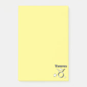 Tauruschroomsymbool Post-it® Notes (Voorkant)