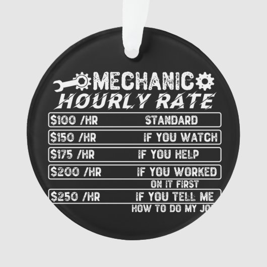 Taux horaire mécanique (devant)
