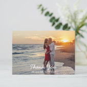 Taux rustique du Merci de Mariage de lavande (Debout devant)