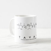 Tavaris peptide nom mug (Devant gauche)