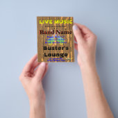 Tavern Bar Live Music 3 Flyer (Hand)