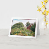 Tavern Garden Wenskaart Kaart (Gele Bloem)