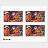 Taverne de singe : Stickers d'art Vintage (Feuille)