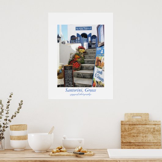 taverne grecque, affiche (Cuisine)