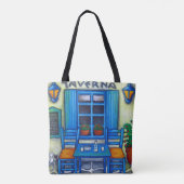 Taverne Grecque Sac Par Lisa Lorenz (Dos)