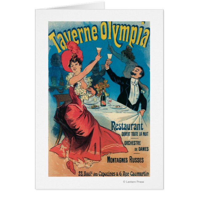 Taverne Olympia Promotional Poster (Voorkant)