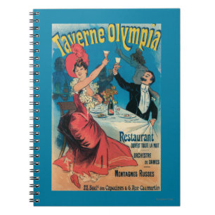 Taverne Olympia Promotional Poster Notitieboek