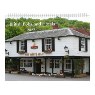 Tavernes et hôtels britanniques calendrier 2027