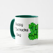 TAVOIR ET BÉNI, mug de la ST-PATRICK (Devant gauche)