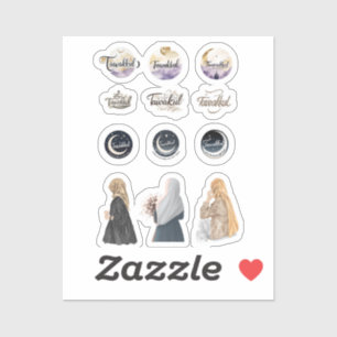 Tawakkul Islamitische Sticker Set Geloof-geïnspire