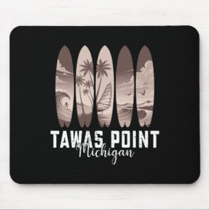 Tawas Point Michigan Surfplank Mannen Vrouwen Surf Muismat