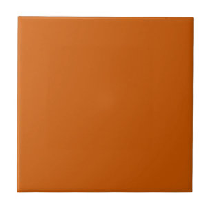 Tawny Brown carreau couleur solide