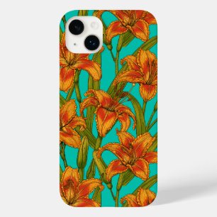 Tawny-dagbladbloemen Case-Mate iPhone 14 Plus Hoesje