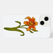 Tawny daylily Hoesje-Mate iPhone case (Achterkant (horizontaal))