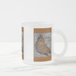 Tawny Emperor Butterfly Matglas Koffiemok