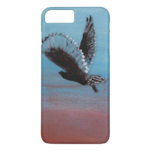 Tawny Owl Flying Sunrise iPhone 8 Plus / 7 Plus Hoesje