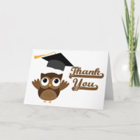 Tawny Owl Throwing Gradup Hartelijk dank