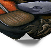 "Tawny" Therianthrope Nature Spirit Fae Poster (Coin)