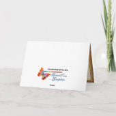 Tawny Tulips Kaart (Achterkant)