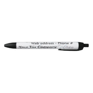 Tax Business 1040-formulier Client, cadeaupennen v Zwarte Inkt Pen
