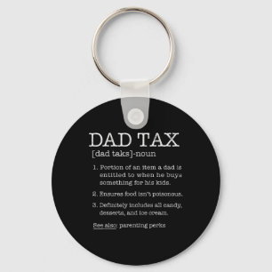 Tax Definition Humor Joke Beste Papa Vader Husban Sleutelhanger