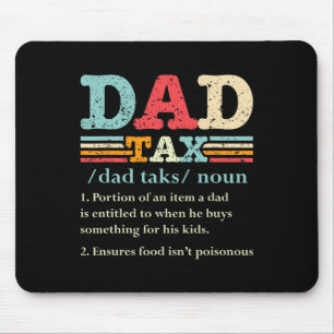 Tax Funny Dad Belasting Definitie Vaderdag 1 Muismat