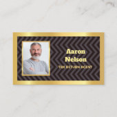 Tax Preparer aangepaste foto Visitekaartje (Voorkant)