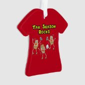 Tax Season Rocks Ornament (voorkant)