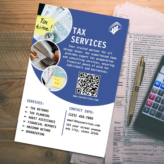 Tax Service Company Flyer