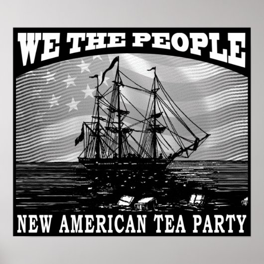 Tax Tea Party Poster (Voorkant)
