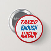 Taxed genoeg Reeds Tea Party Button (Voorkant /achterkant)