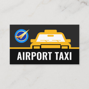 Taxi Autoweg Luchthavenlijn Visitekaartje