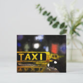 Taxi Briefkaart (Staand voorkant)