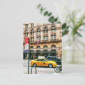 Taxi. Briefkaart (Staand voorkant)