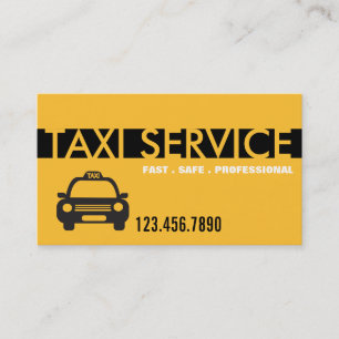 Taxi Cab Driver Services Visitekaartje