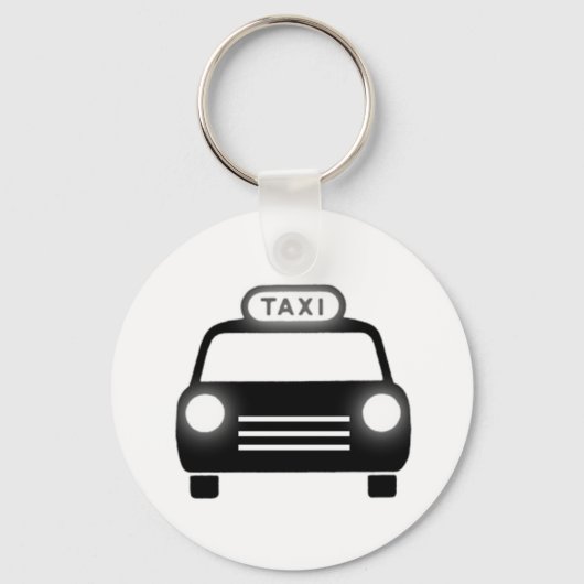 Taxi Cab Sleutelhanger (Voorkant)