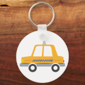 Taxi Cab Sleutelhanger (Voorkant)