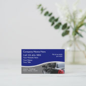 Taxi Cab Visitekaartjes (Staand voorkant)