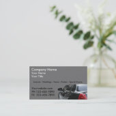 Taxi Cab Visitekaartjes (Staand voorkant)