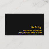 Taxi, Cabine, Conducteur, Carte de visite de trans (Dos)