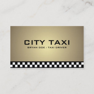 Taxi - cartes de visite
