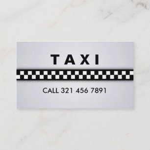 Taxi - Cartes de visite