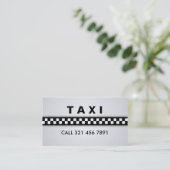 Taxi - Cartes de visite (Debout devant)