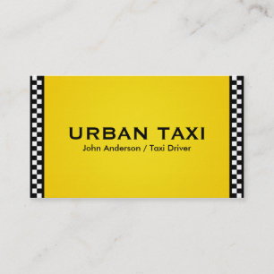 Taxi - cartes de visite