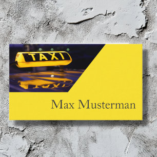 TAXI Cartes de visite