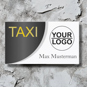 TAXI Cartes de visite avec LOGO