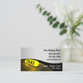 Taxi Cartes de visite Nouveau (Debout devant)