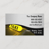 Taxi Cartes de visite Nouveau (Devant)