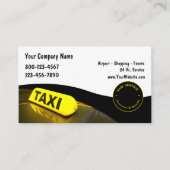 Taxi Cartes de visite Nouveau (Devant)