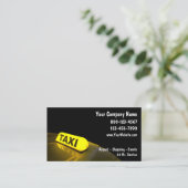 Taxi Cartes de visite Nouveau (Debout devant)